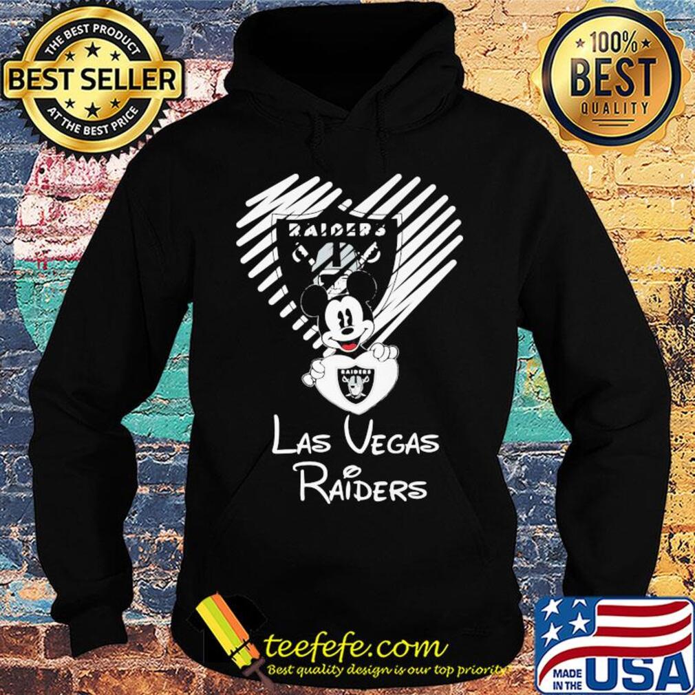 Mickey mouse hug heart las vegas raiders logo s Hoodie Mickey mouse hug heart las vegas raiders logo s Hoodie
