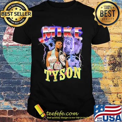 Mike Tyson vintage inspired 90’s shirt