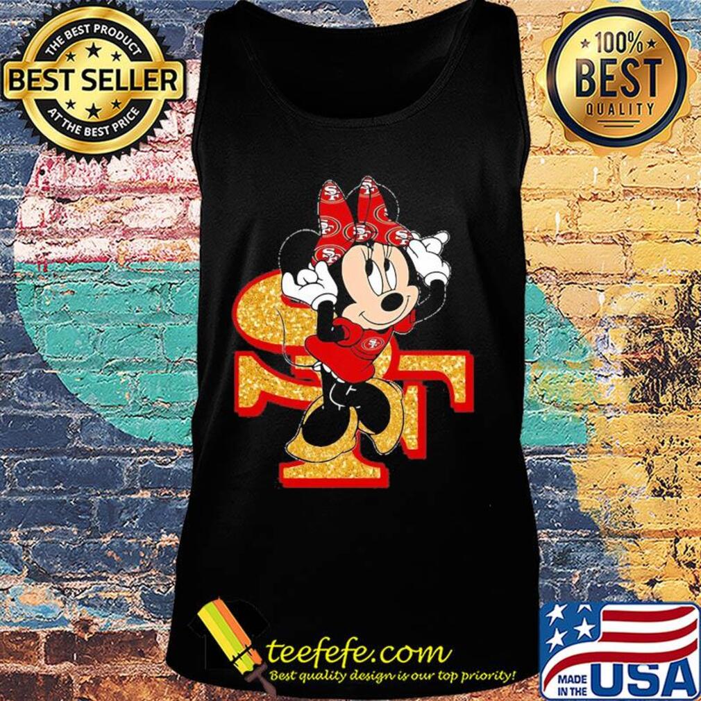 Minnie mouse san francisco 49ers diamond s Tank top Minnie mouse san francisco 49ers diamond s Tank top