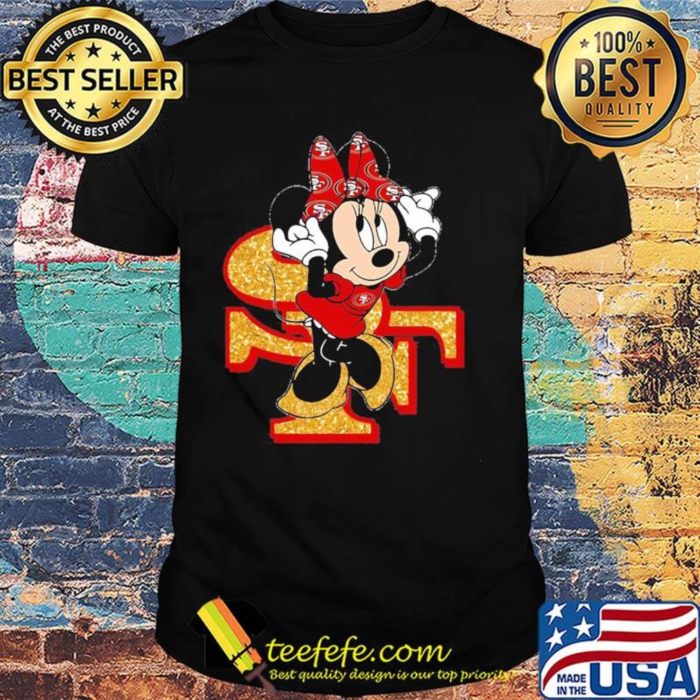 Minnie mouse san francisco 49ers diamond shirt Minnie mouse san francisco 49ers diamond shirt