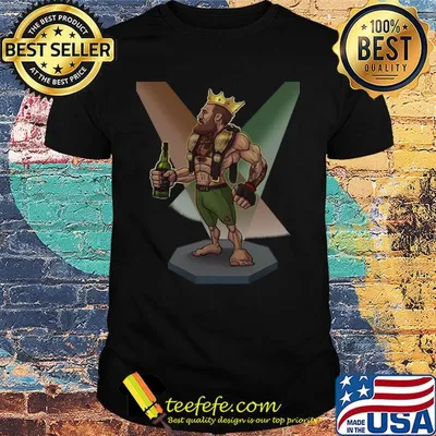Mma featherweight champion conor mcgregor ufc king shirt