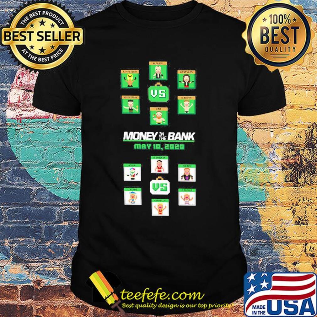 Money in the bank may 2020 8-bit tower shirt