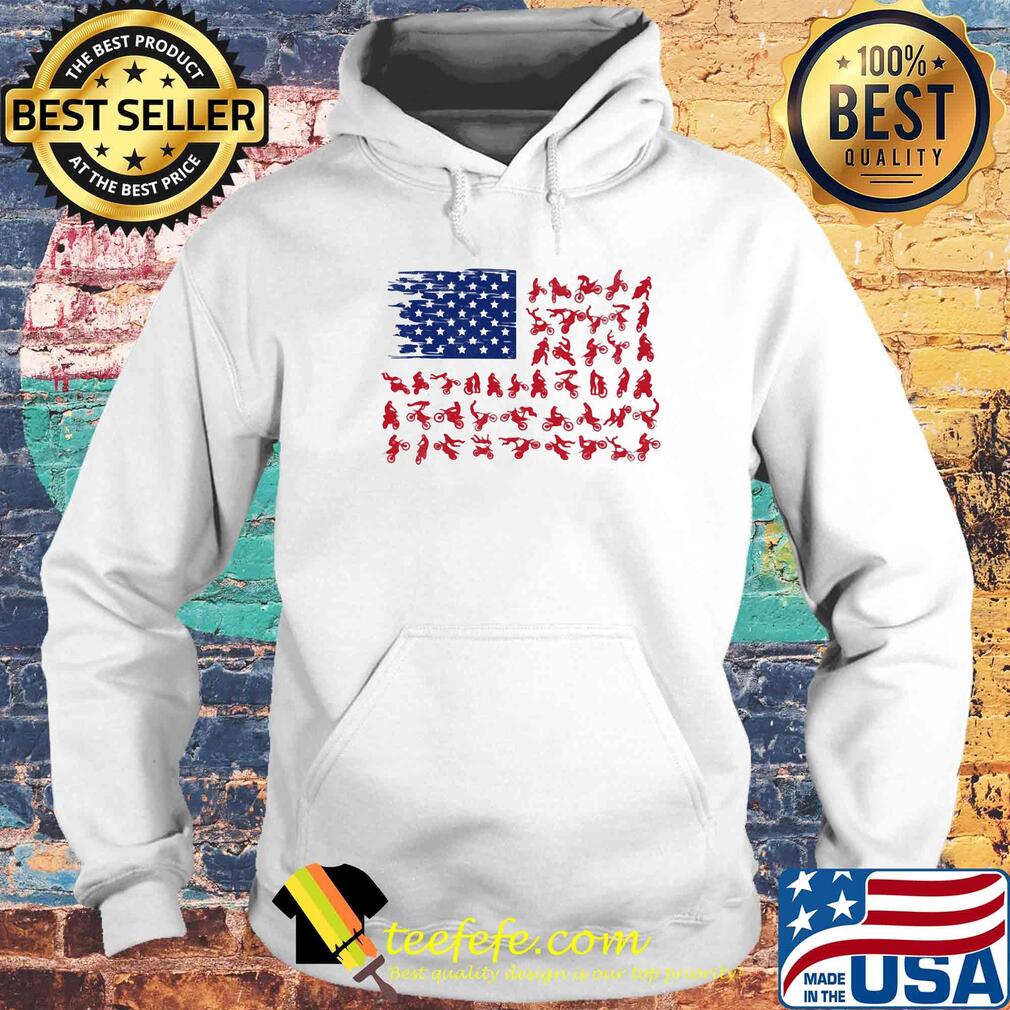 Motocross American flag veteran Independence Day s Hoodie Motocross American flag veteran Independence Day s Hoodie