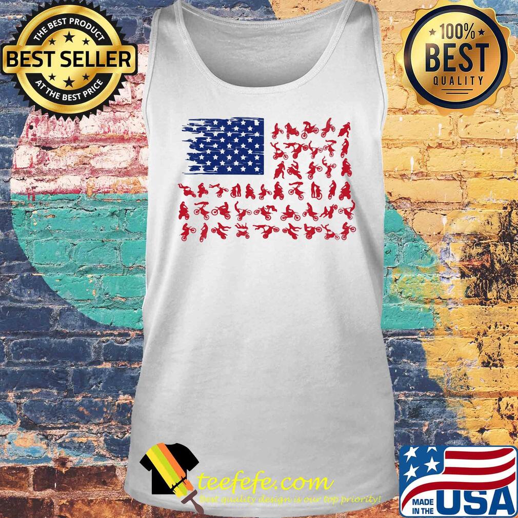 Motocross American flag veteran Independence Day s Tank top Motocross American flag veteran Independence Day s Tank top
