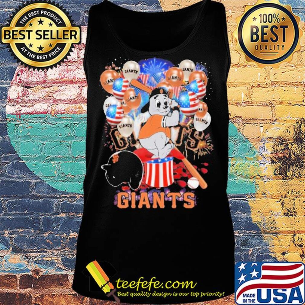 Mouse san francisco giants happy independence day mask soap firework balloon american flag s Tank top Mouse san francisco giants happy independence day mask soap firework balloon american flag s Tank top