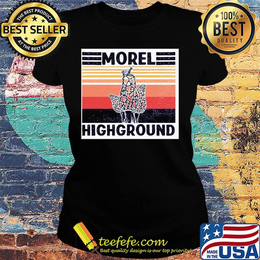 Mushroom hunter Snail morel highground vintage s Ladies tee Mushroom hunter Snail morel highground vintage s Ladies tee