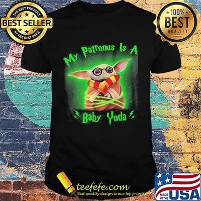 My patronus is a Baby Yoda shirt