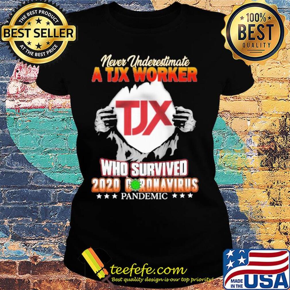 Never underestimate a Tix worker who survived s Ladies tee Never underestimate a Tix worker who survived s Ladies tee
