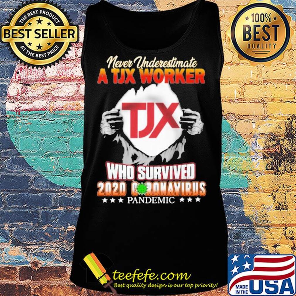 Never underestimate a Tix worker who survived s Tank top Never underestimate a Tix worker who survived s Tank top