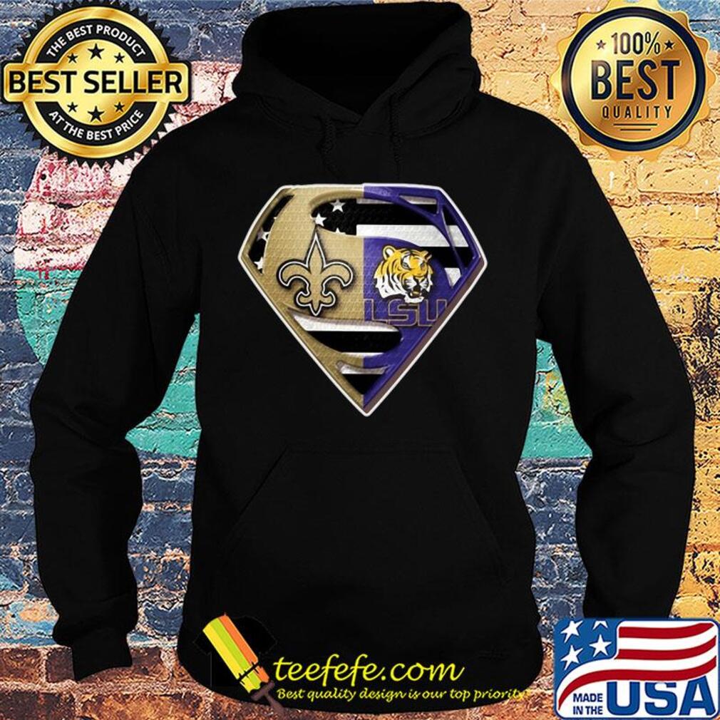 New orleans saints vs lsu tigers diamond american flag s Hoodie New orleans saints vs lsu tigers diamond american flag s Hoodie