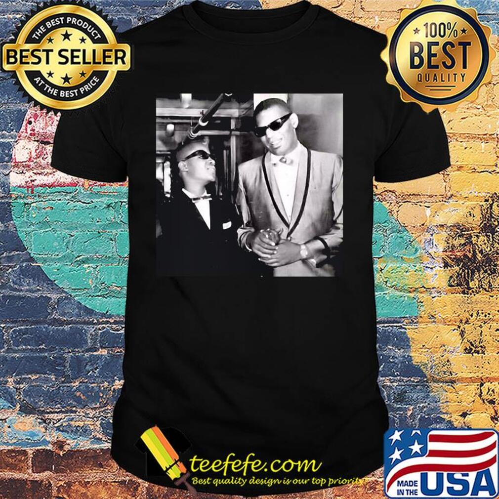 New style stevie wonder ray charles shirt