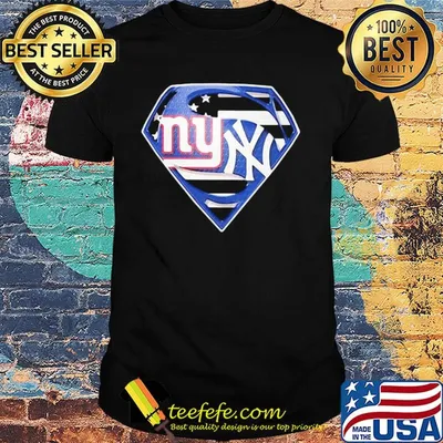 New york giants vs new york yankees diamond american flag shirt