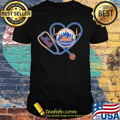 New York Mets nurse heart shirt
