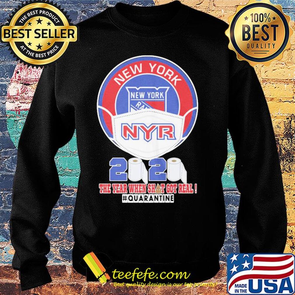 New york rangers mask 2020 the year when shit got real quarantine toilet paper s Sweater New york rangers mask 2020 the year when shit got real quarantine toilet paper s Sweater
