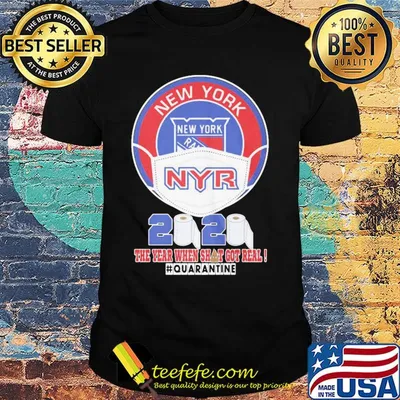 New york rangers mask 2020 the year when shit got real quarantine toilet paper shirt