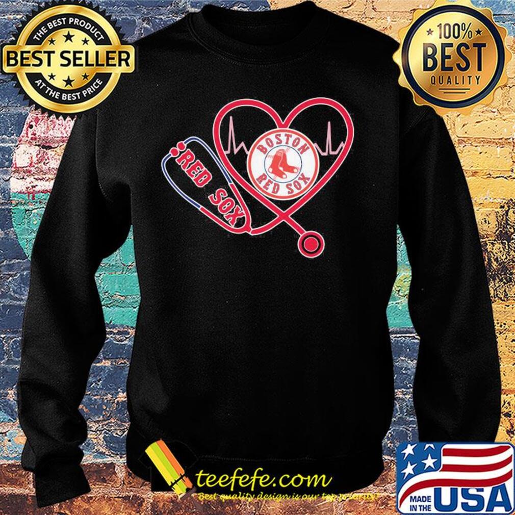 Nurse boston red sox stethoscope heartbeat s Sweater Nurse boston red sox stethoscope heartbeat s Sweater