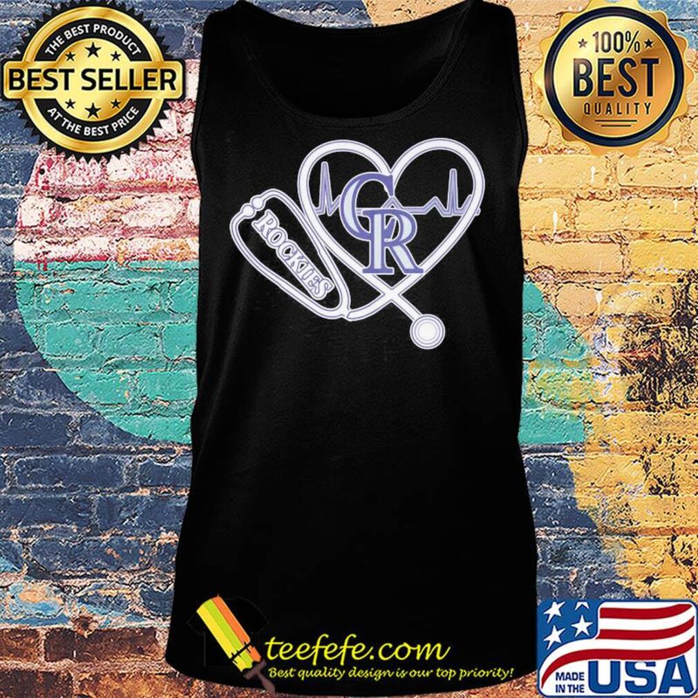 Nurse colorado rockies stethoscope heartbeat s Tank top Nurse colorado rockies stethoscope heartbeat s Tank top