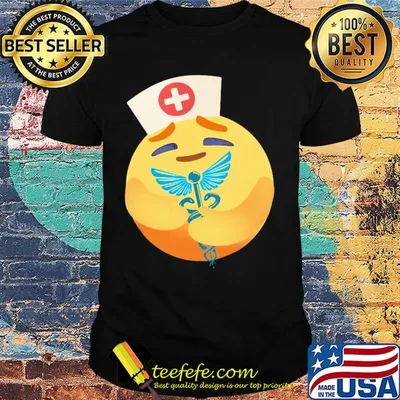 Nurse icon hug caduceus symbol shirt
