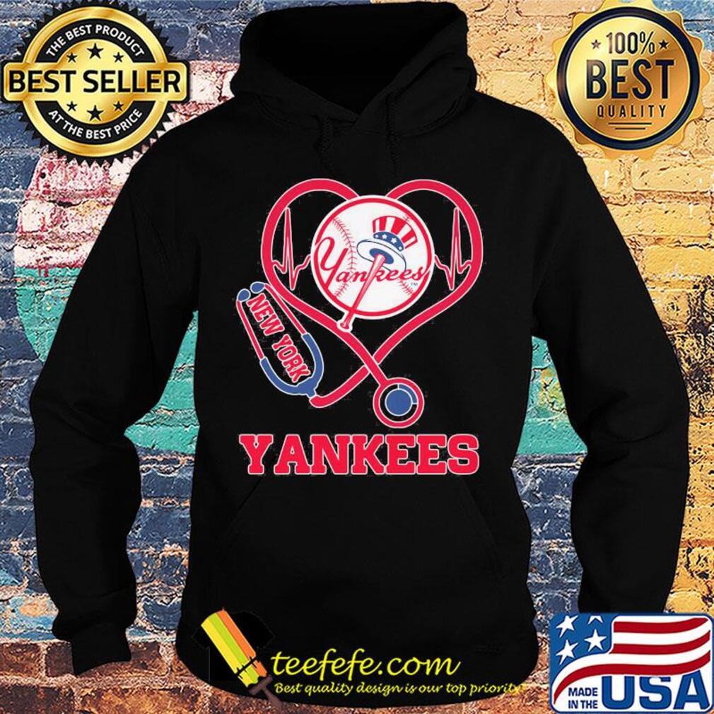 Nurse new york yankees stethoscope heartbeat s Hoodie Nurse new york yankees stethoscope heartbeat s Hoodie