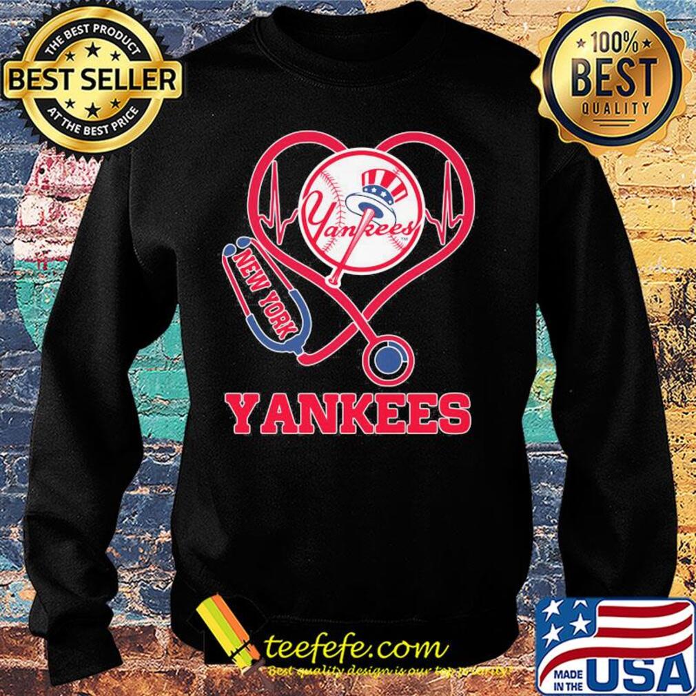 Nurse new york yankees stethoscope heartbeat s Sweater Nurse new york yankees stethoscope heartbeat s Sweater