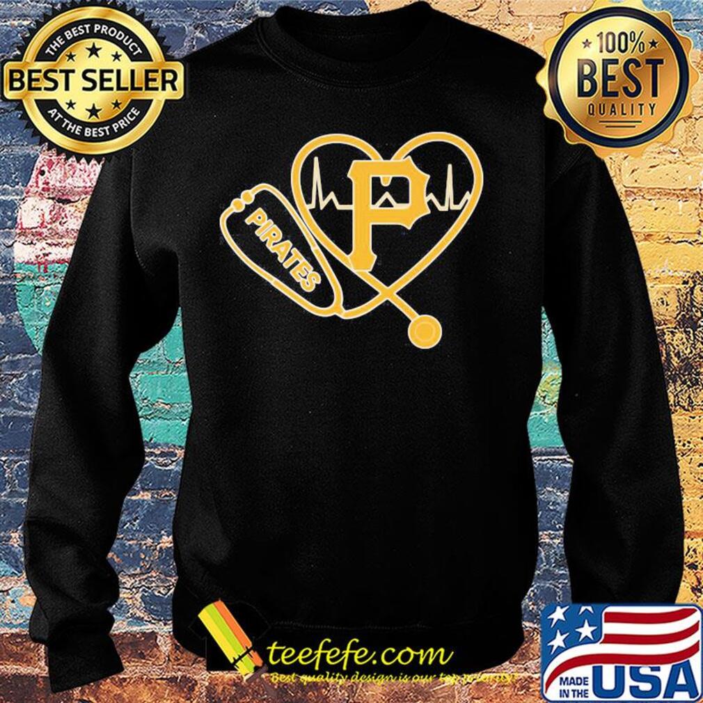 Nurse Pittsburgh pirates stethoscope heartbeat s Sweater Nurse Pittsburgh pirates stethoscope heartbeat s Sweater