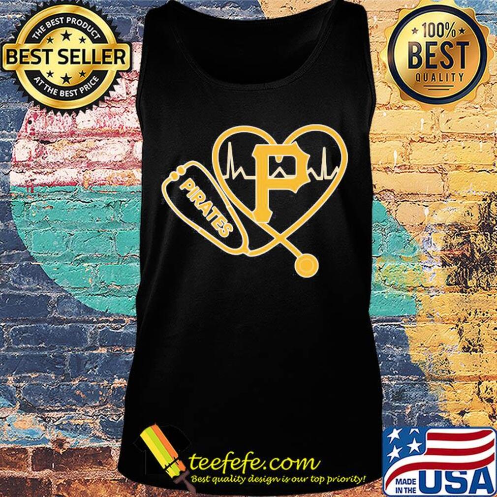 Nurse Pittsburgh pirates stethoscope heartbeat s Tank top Nurse Pittsburgh pirates stethoscope heartbeat s Tank top