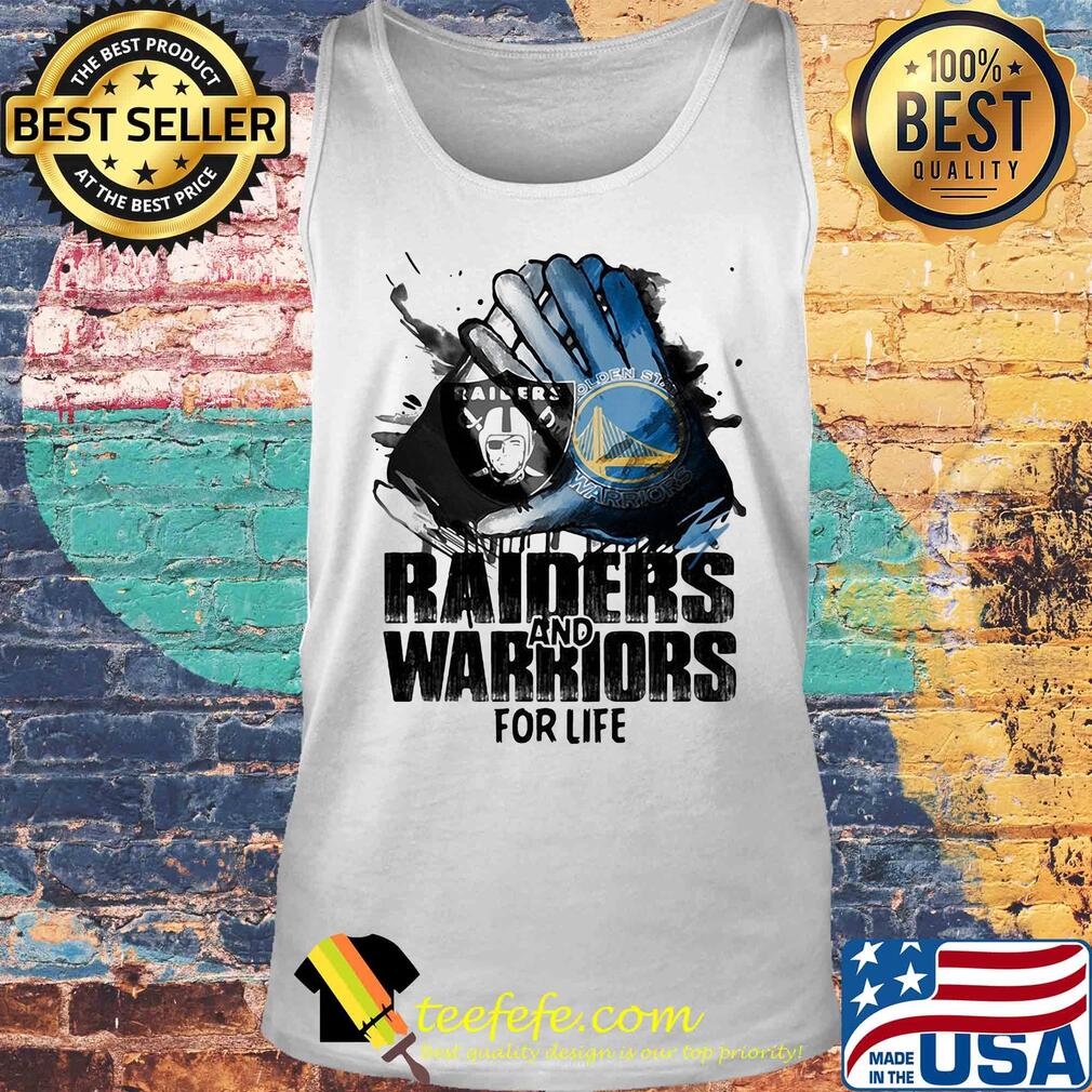 Oakland Raiders and golden state warriors for life art s Tank top Oakland Raiders and golden state warriors for life art s Tank top