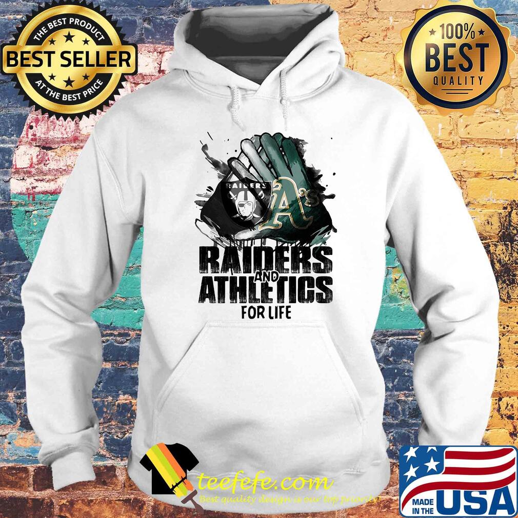 Oakland raiders and oakland athletics for life art s Hoodie Oakland raiders and oakland athletics for life art s Hoodie