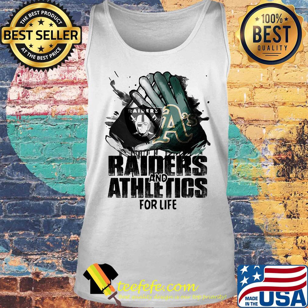 Oakland raiders and oakland athletics for life art s Tank top Oakland raiders and oakland athletics for life art s Tank top