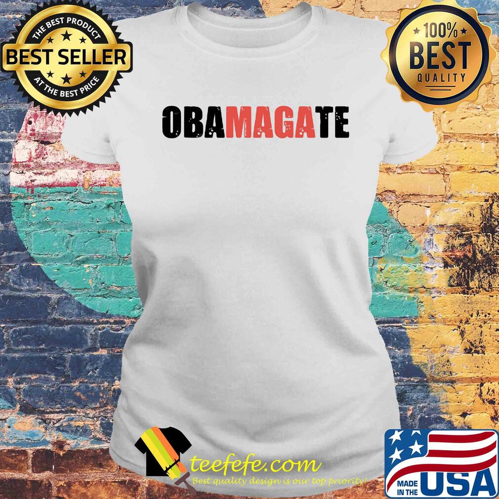 Obamagate red black version s Laides tee Obamagate red black version s Laides tee