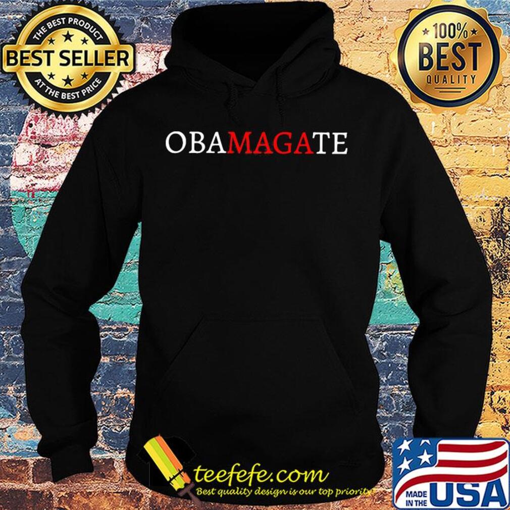 Obamagate red white version s Hoodie Obamagate red white version s Hoodie