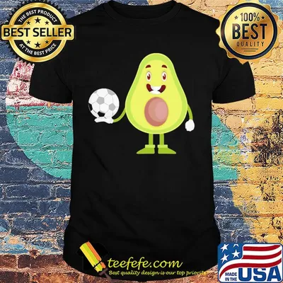 Official Avocado play soccer shirt