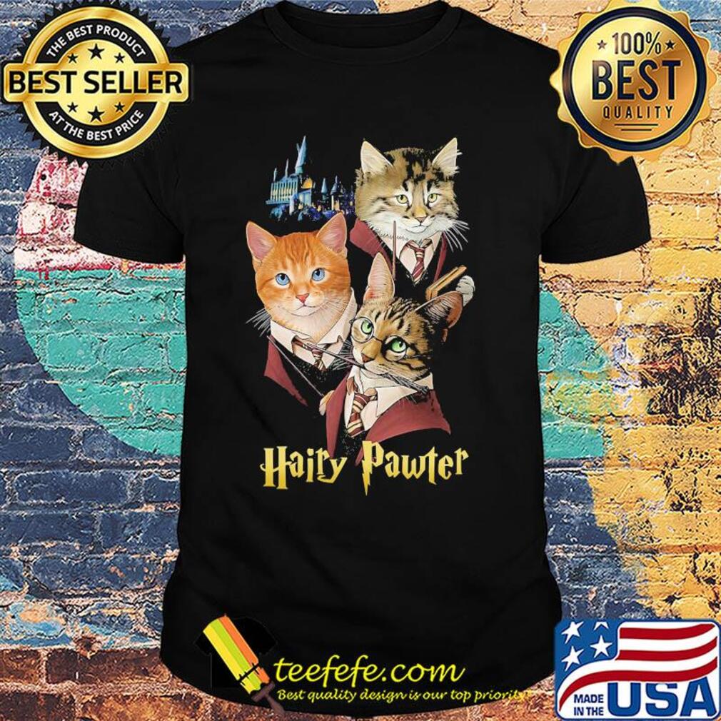 Official cats hairy pawter shirt