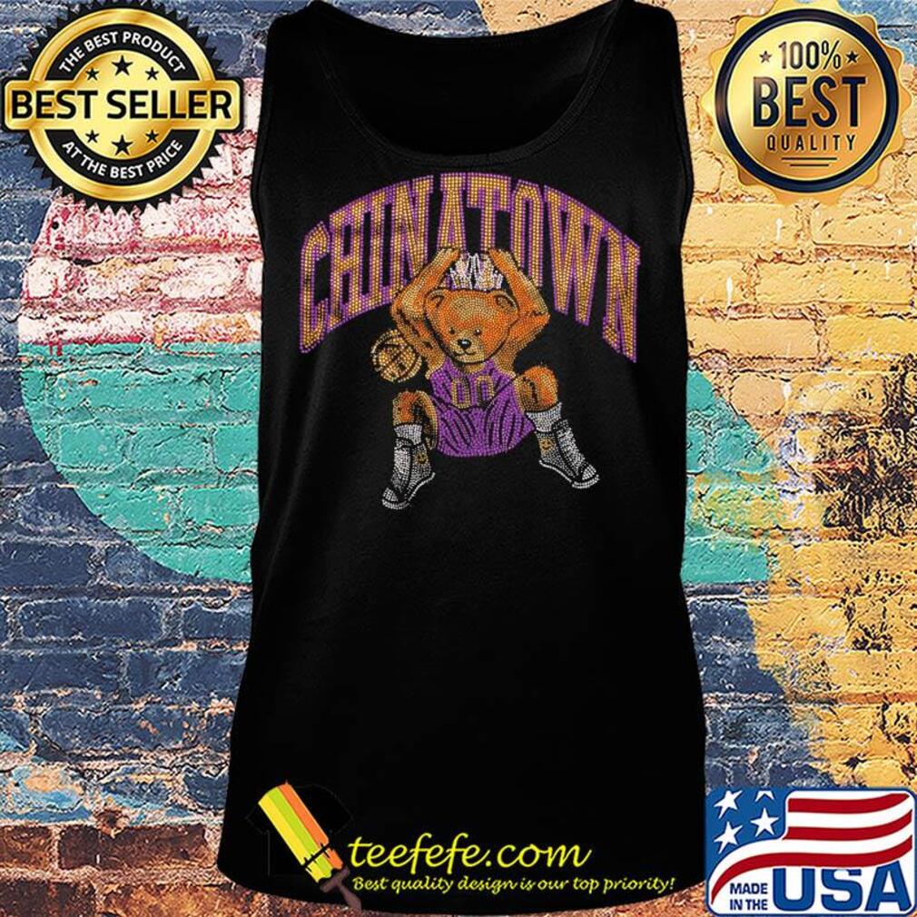 Official chinatown bear basketball s Tank top Official chinatown bear basketball s Tank top
