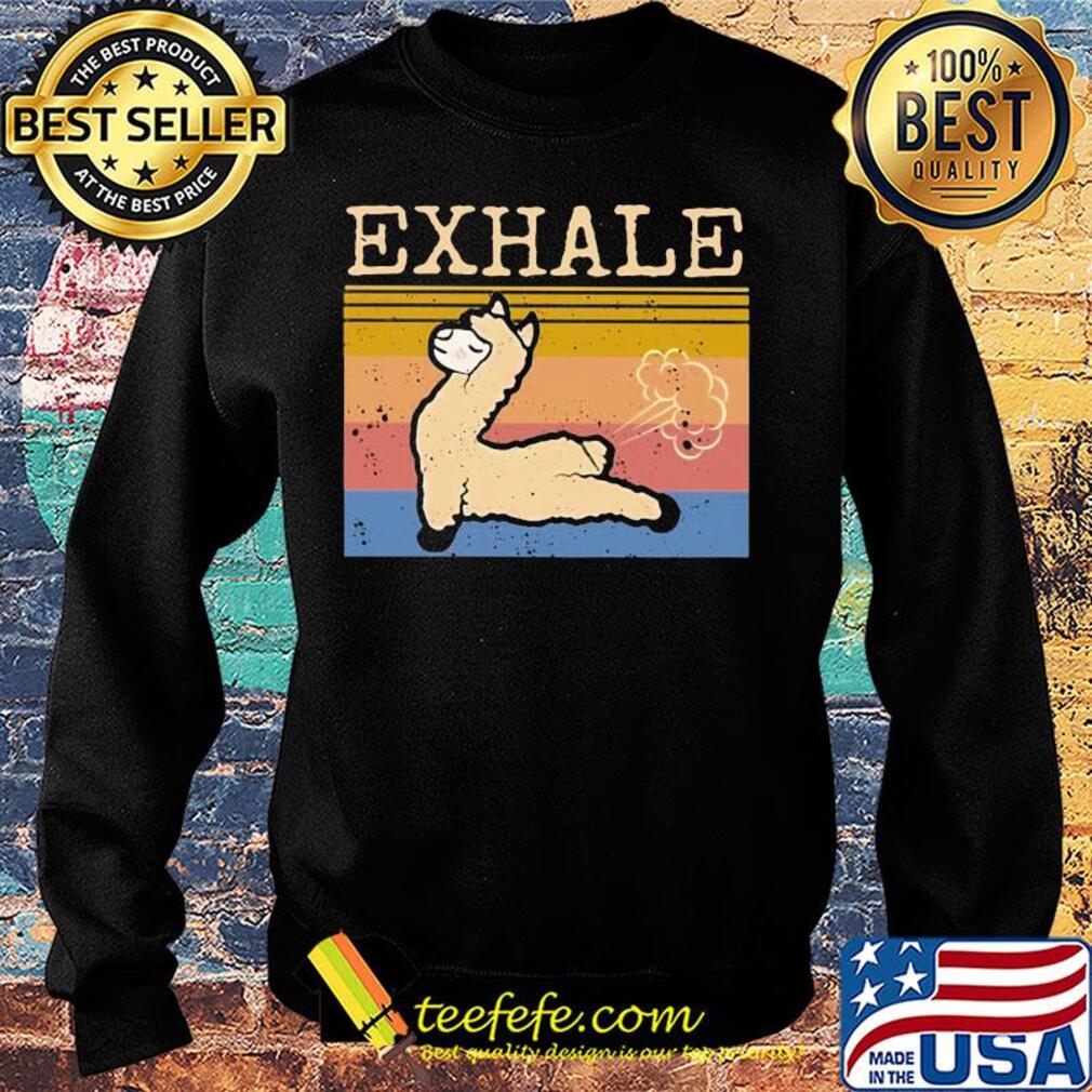 Official Exhale Lamma vintage s Sweater Official Exhale Lamma vintage s Sweater