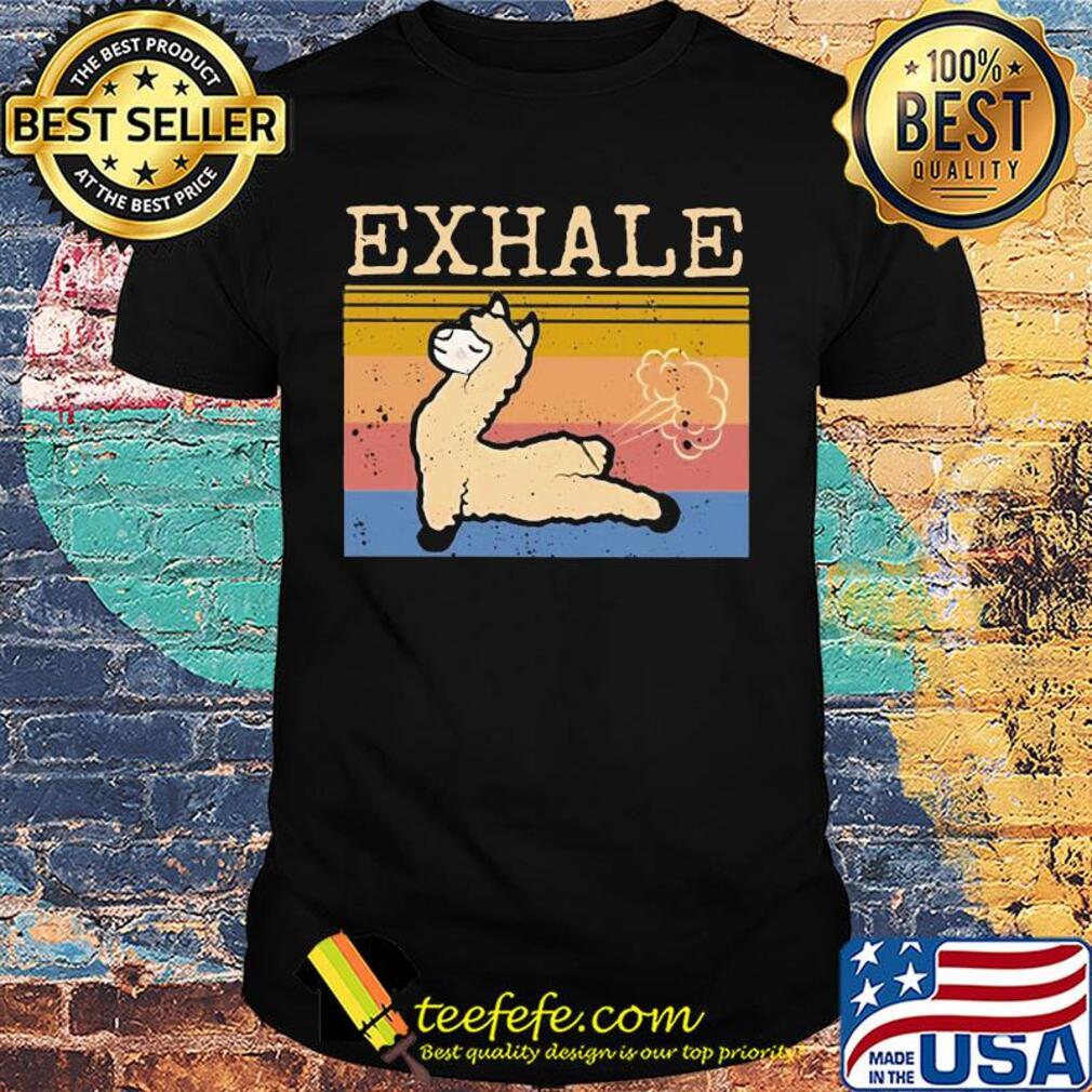 Official Exhale Lamma vintage shirt