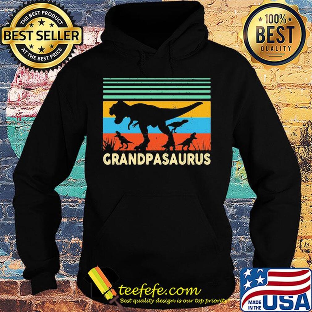 Official Grandpasaurus vintage s Hoodie Official Grandpasaurus vintage s Hoodie