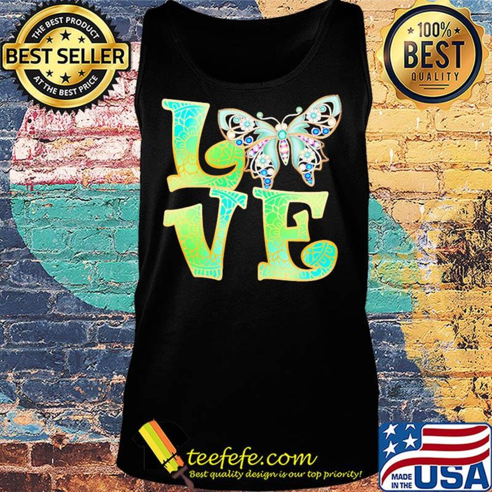 Official Love Butterfly mandala s Tank top Official Love Butterfly mandala s Tank top