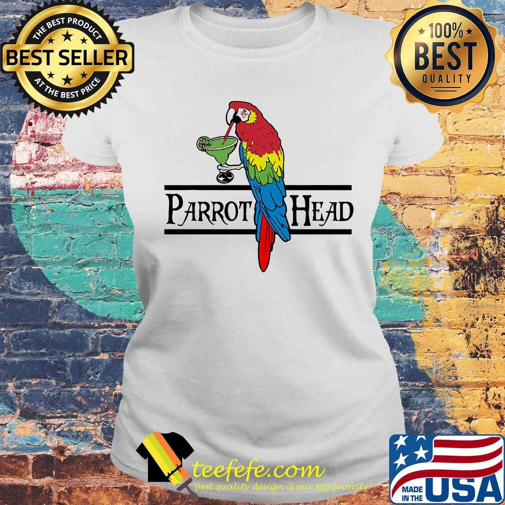 Official Parrot head drinking s Laides tee Official Parrot head drinking s Laides tee