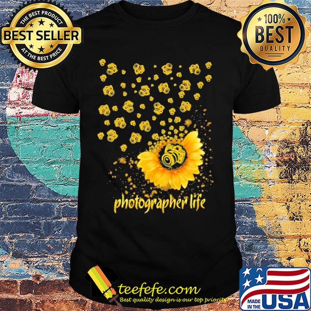 Official Photographer life sunflower shirt Official Photographer life sunflower shirt