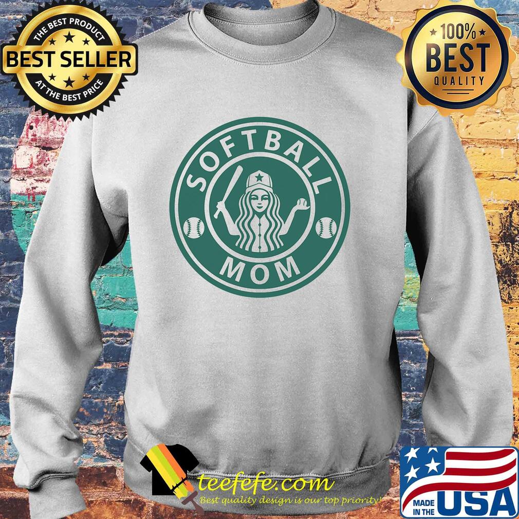 Official Softball mom starbucks s Sweater Official Softball mom starbucks s Sweater