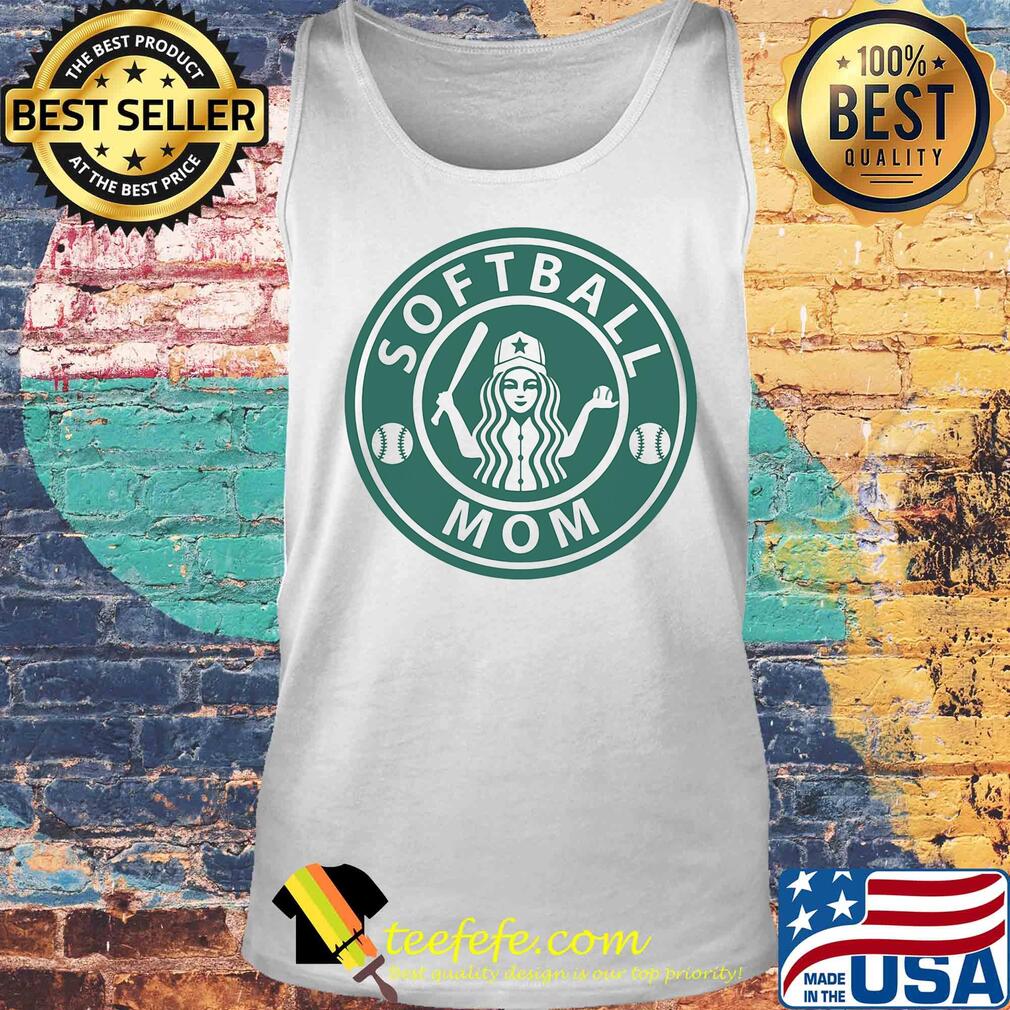 Official Softball mom starbucks s Tank top Official Softball mom starbucks s Tank top