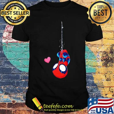 Official Spiderman heart shirt