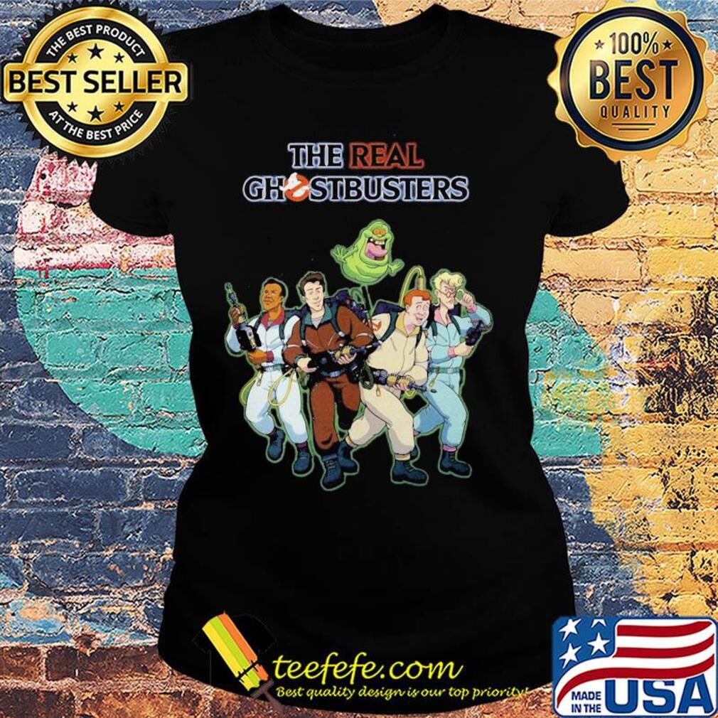 Official the real ghostbuster s Ladies tee Official the real ghostbuster s Ladies tee