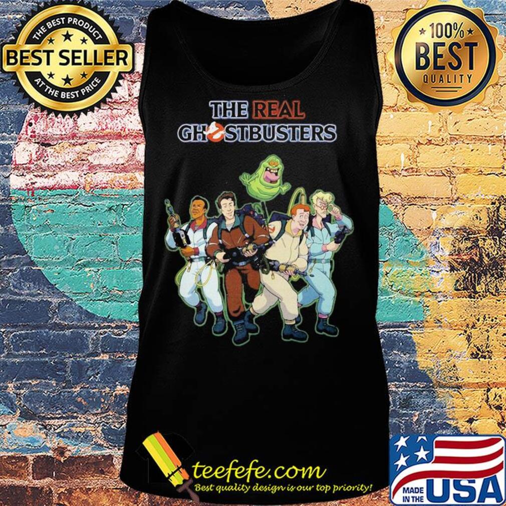 Official the real ghostbuster s Tank top Official the real ghostbuster s Tank top