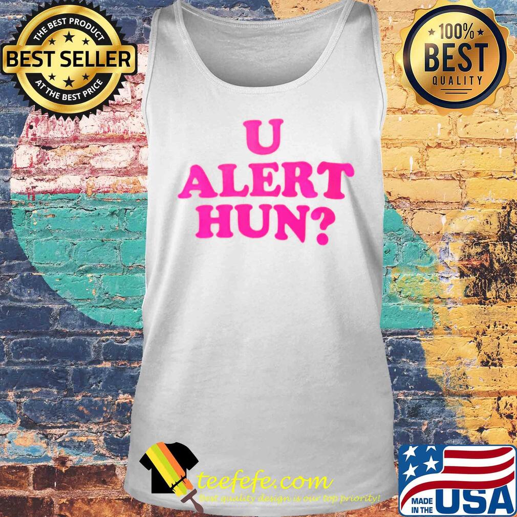 Official U alert hun s Tank top Official U alert hun s Tank top
