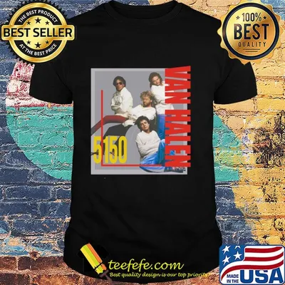 Official Van Halen 5150 shirt