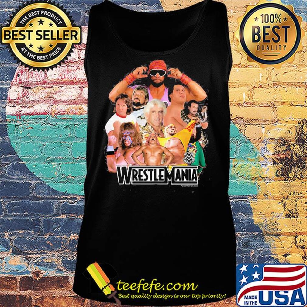 Official Wrestlemania team s Tank top Official Wrestlemania team s Tank top