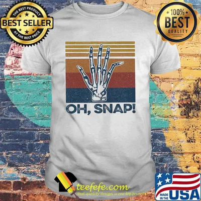 Oh snap funny orthopedics vintage shirt
