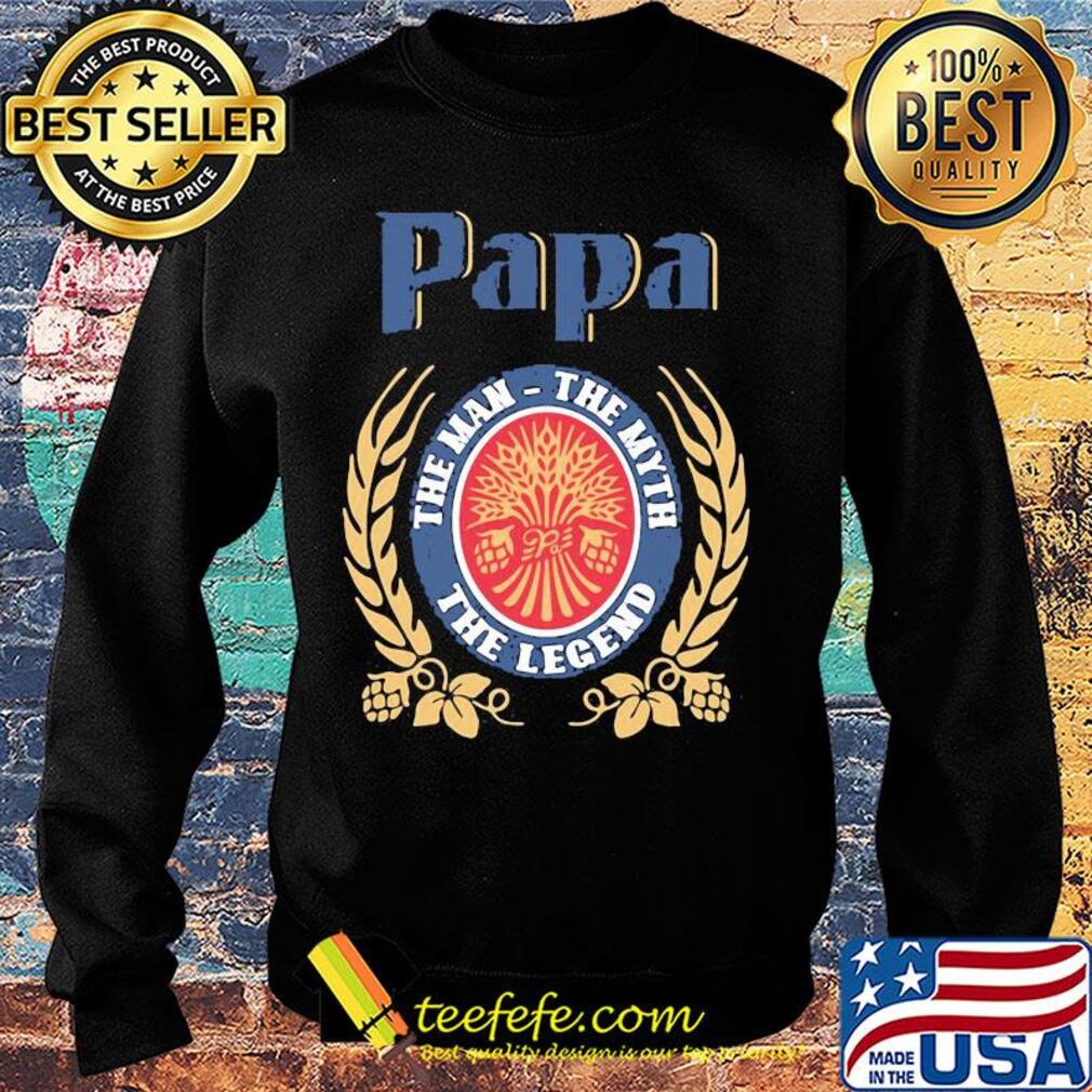 Papa the man the myth the legend logo s Sweater Papa the man the myth the legend logo s Sweater